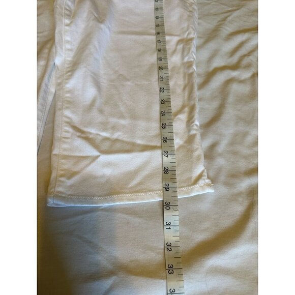 Chicos Jegging Capri Denim Sz 18/ Sz 3.5 No Stain Pull On White Stretchy NEW - Picture 13 of 13